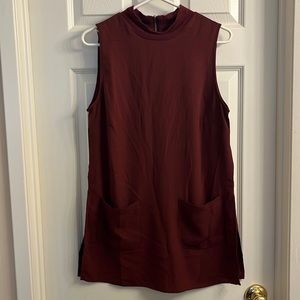 BURGUNDY tunic